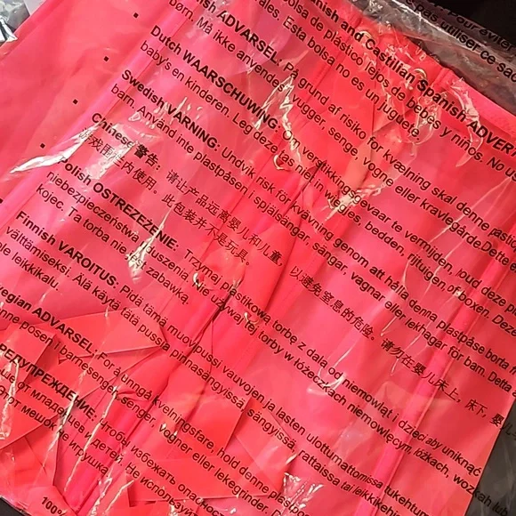 Np Longer Avil NIP SAVAGEXFENTY Sheer X Skirt in Dark Pink/Orange/Red size M - Picture 9 of 9